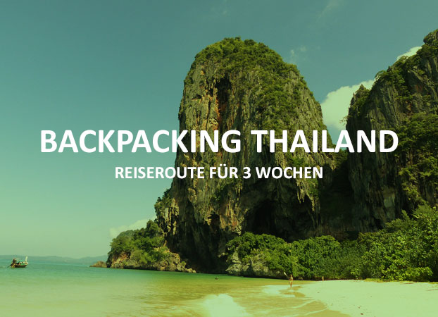 Backpacking Thailand Reiseroute