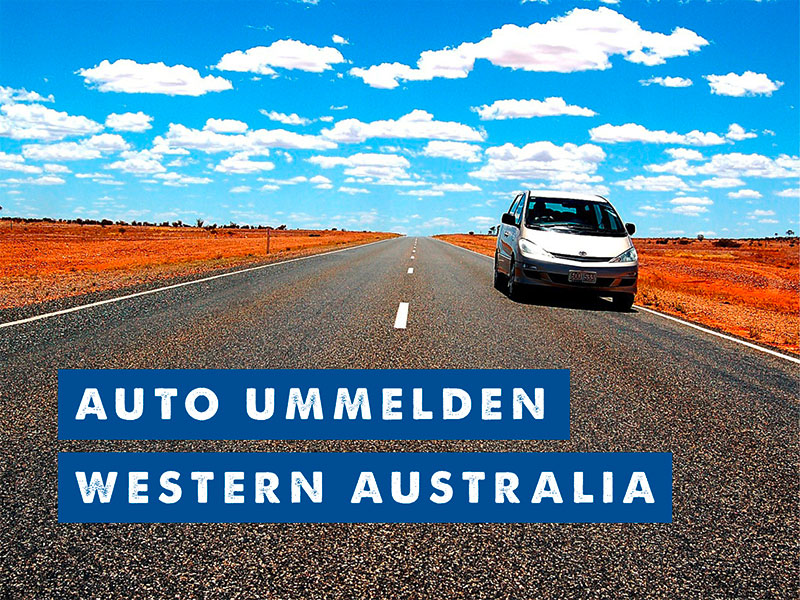 Auto ummelden Western Australia